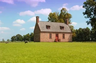 親株　P. White House #1 original. Newbold-White House: NC's Oldest Brick Home